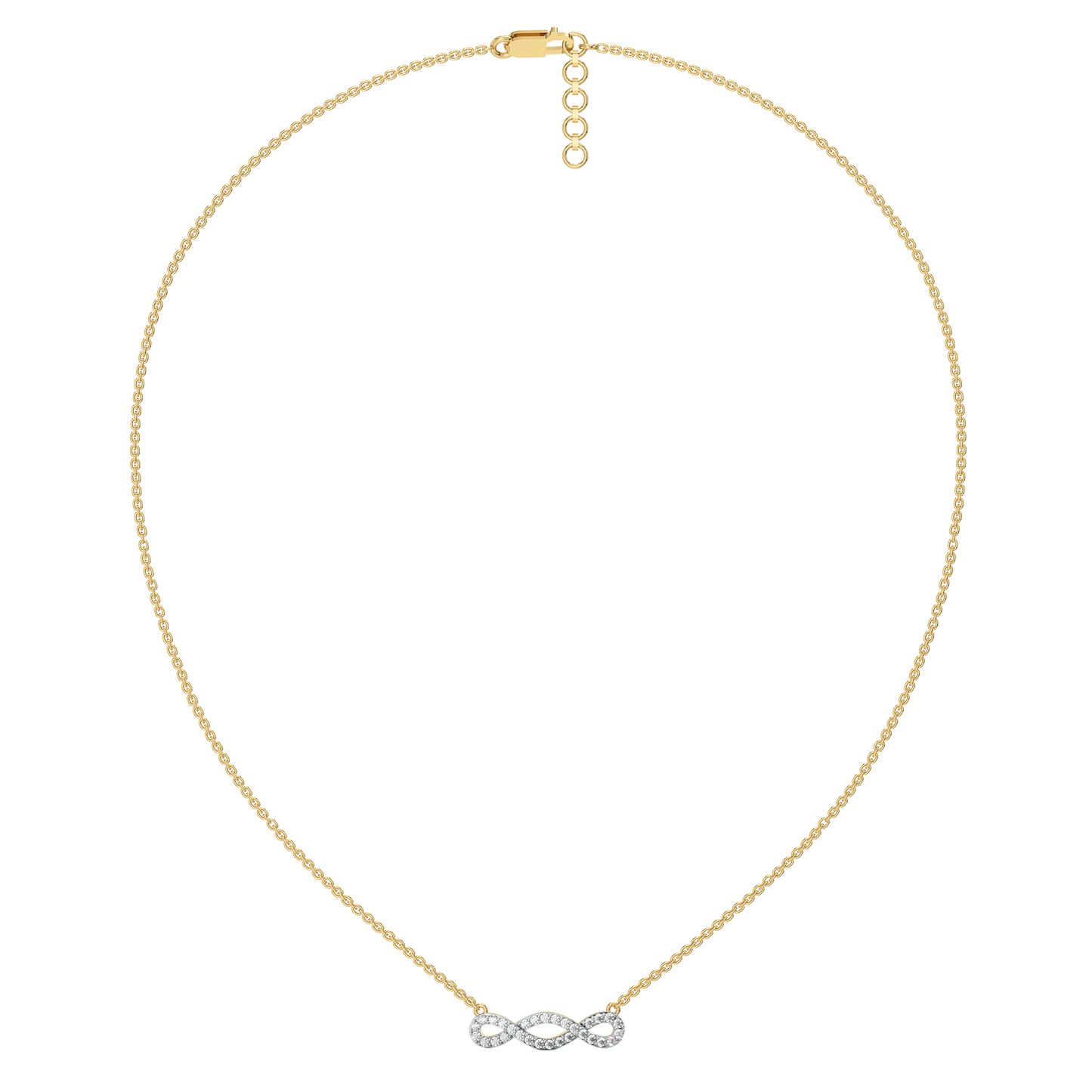Twinfinity - Lab Diamond Necklace