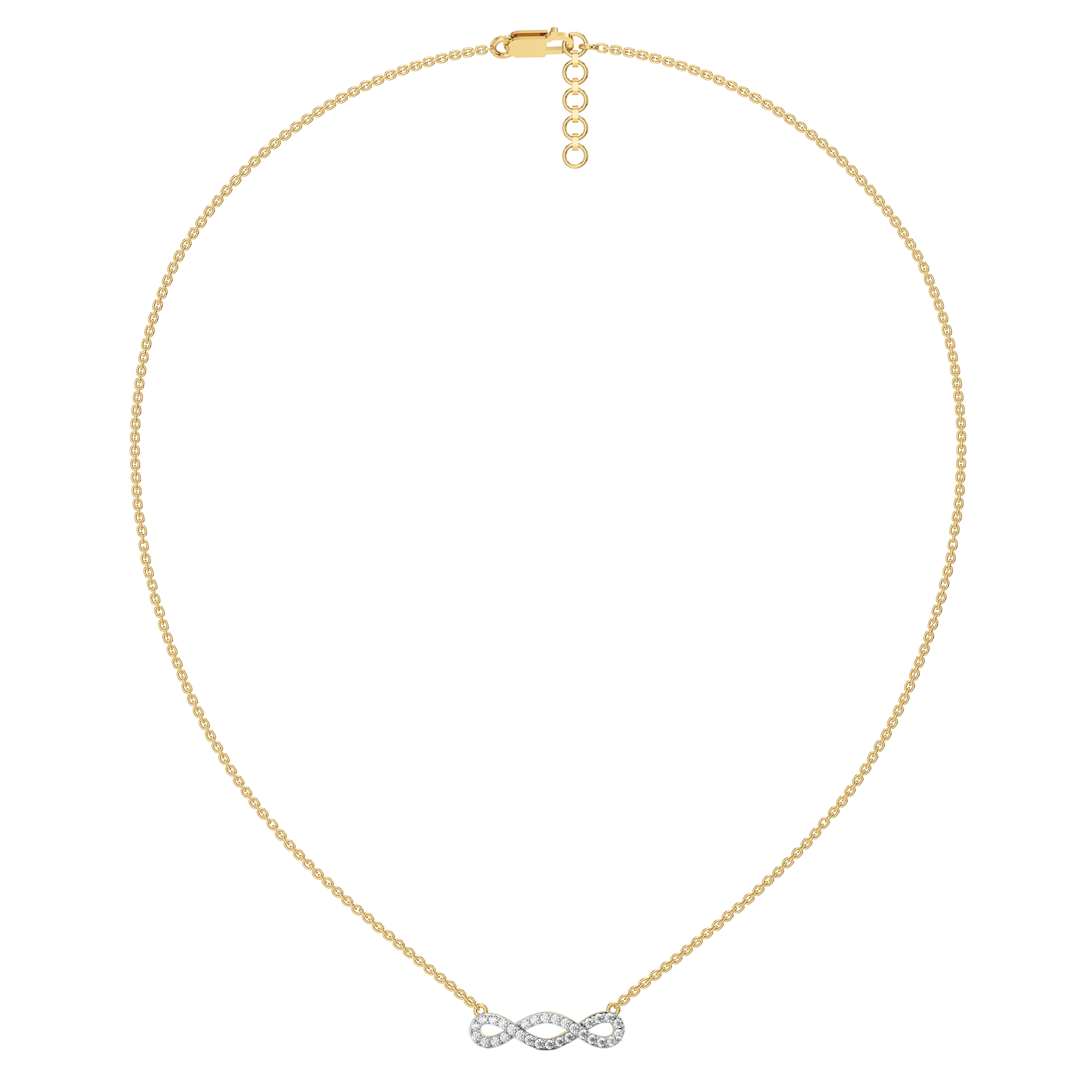 Twinfinity - Lab Diamond Necklace