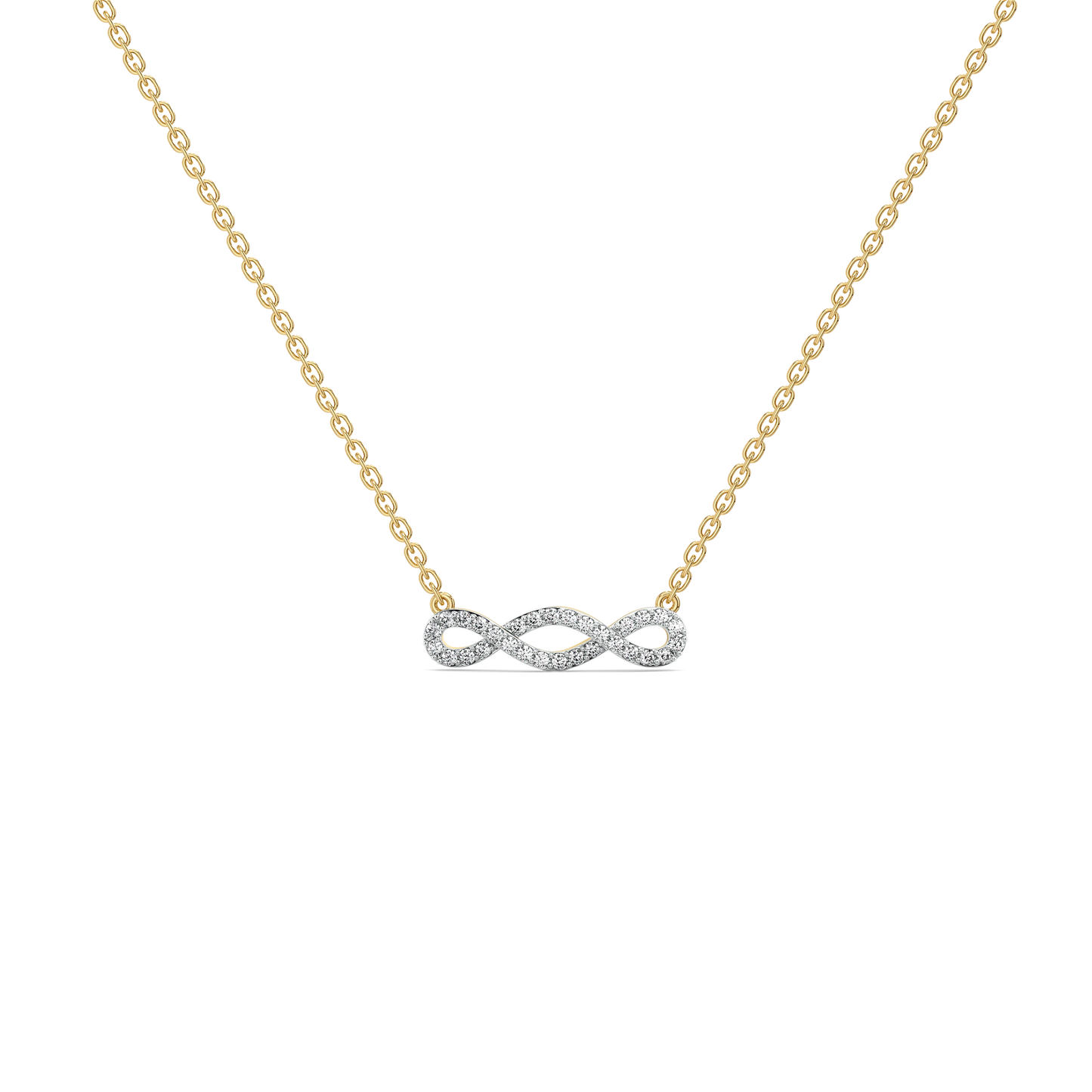 Twinfinity - Lab Diamond Necklace