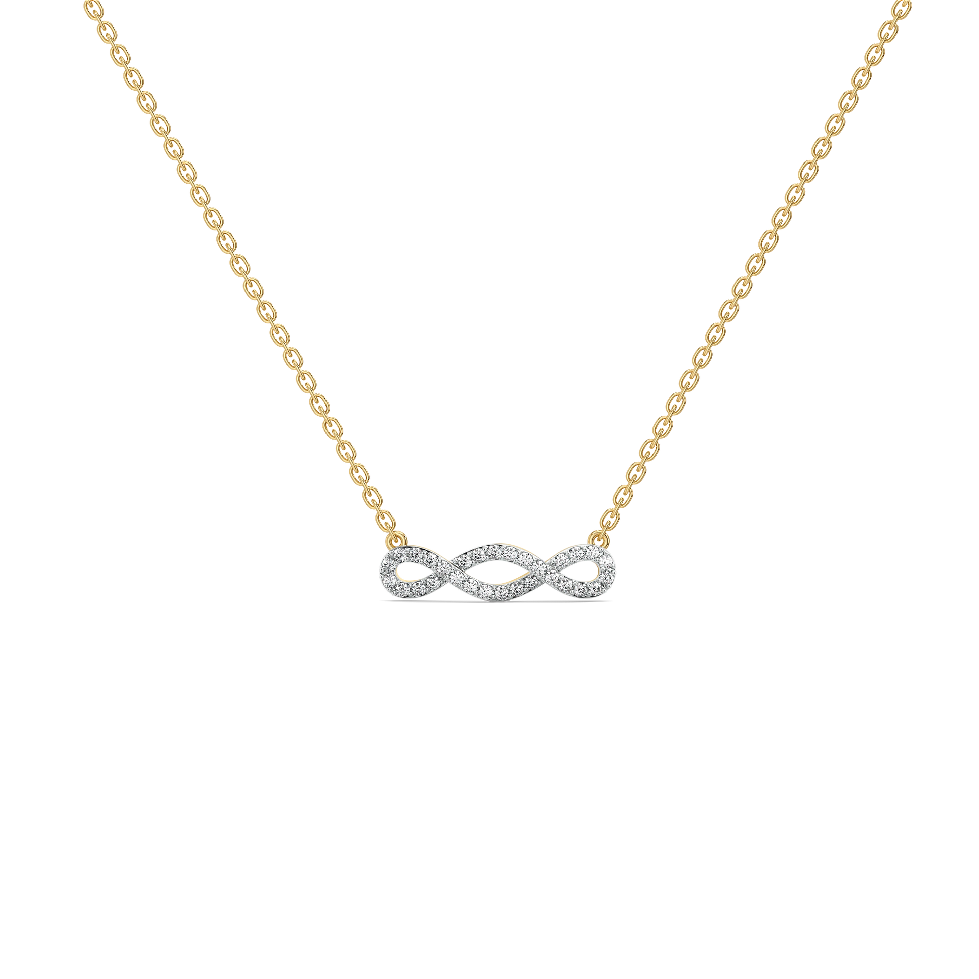 Twinfinity - Lab Diamond Necklace