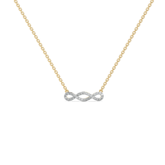 Twinfinity - Lab Diamond Necklace