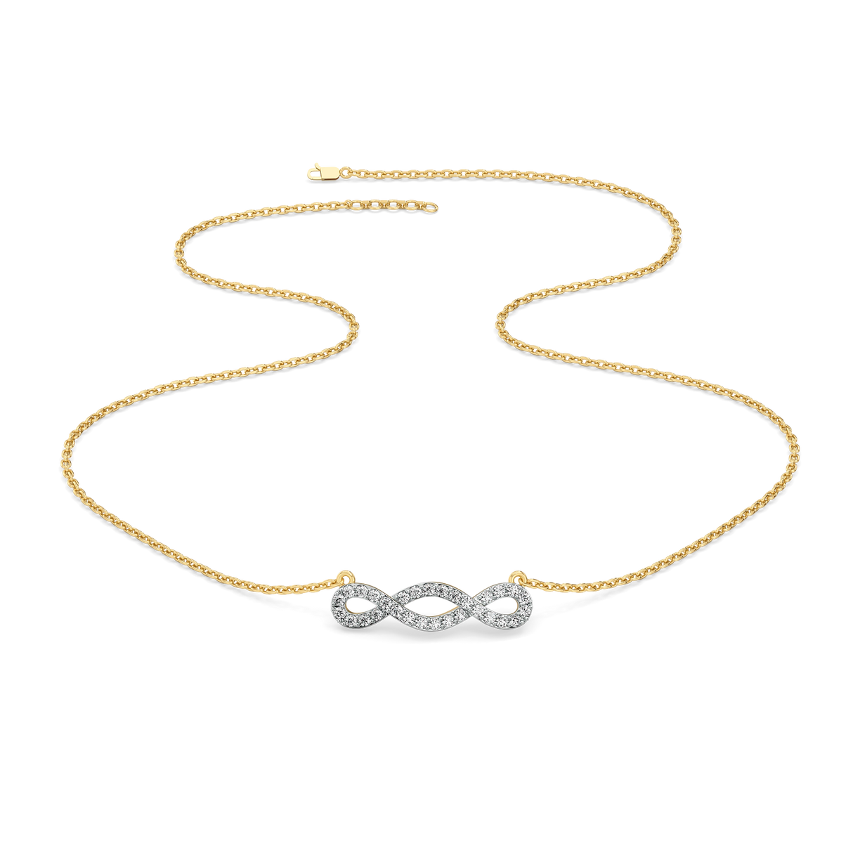 Twinfinity - Lab Diamond Necklace