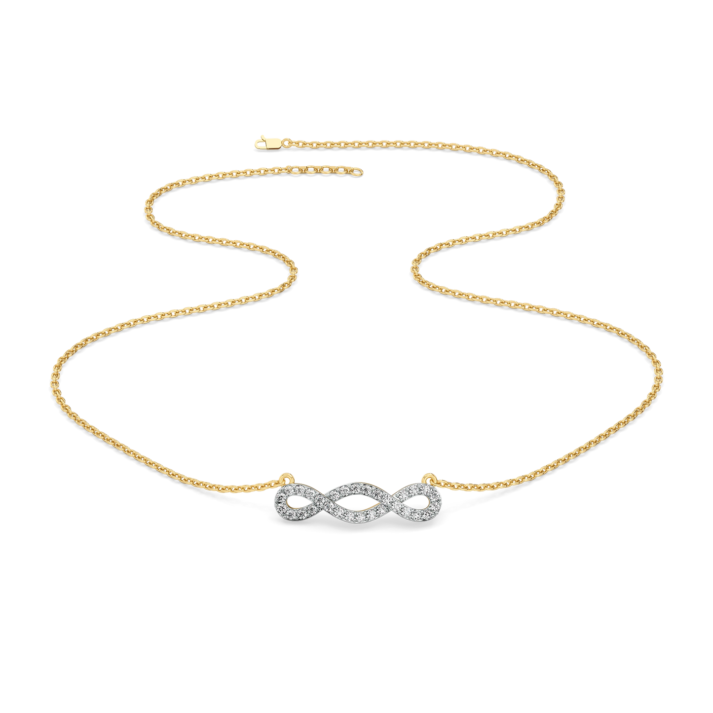 Twinfinity - Lab Diamond Necklace