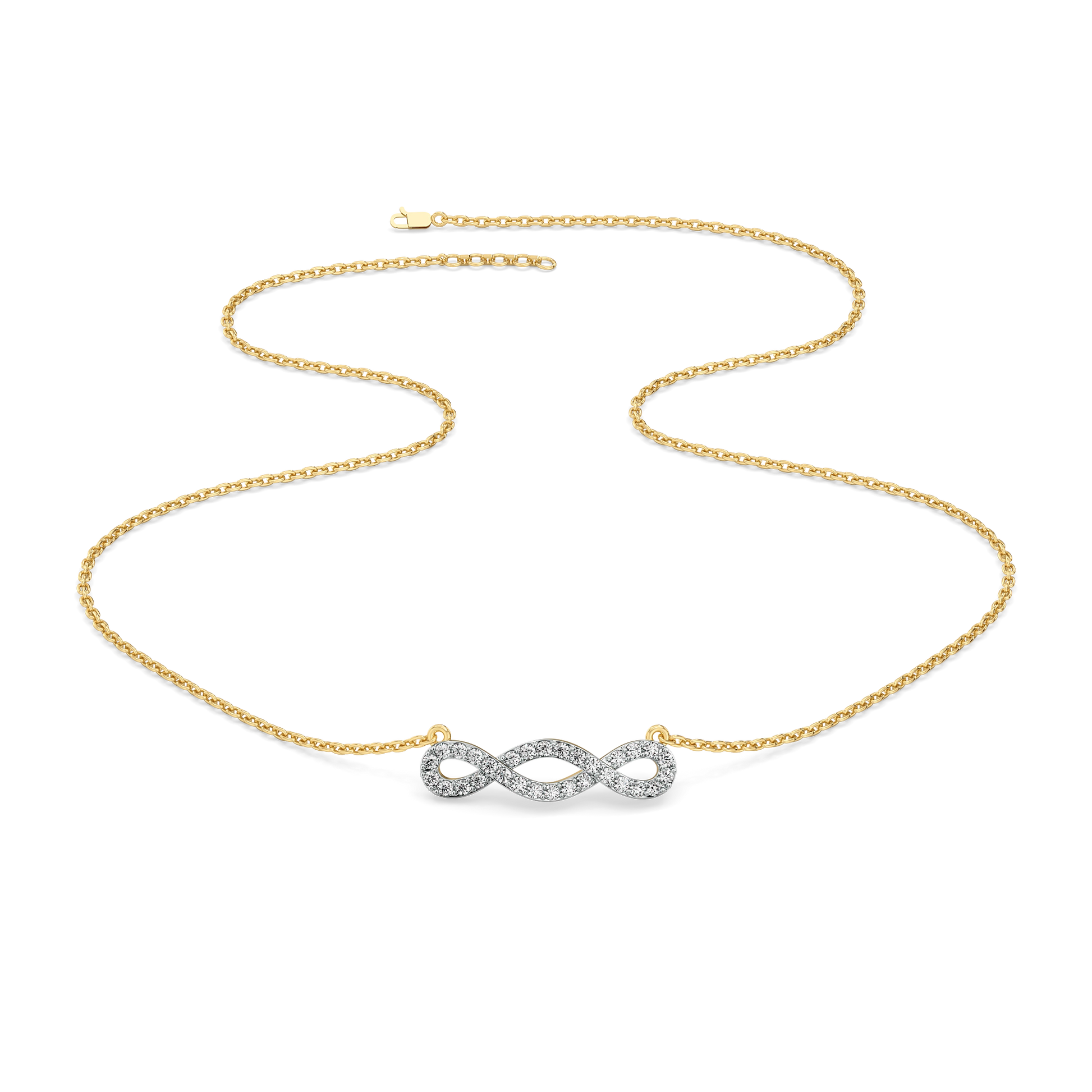 Twinfinity - Lab Diamond Necklace