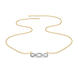 Twinfinity - Lab Diamond Necklace