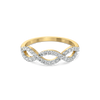 Lukson Twinfinity Lab Grown Diamond Ring
