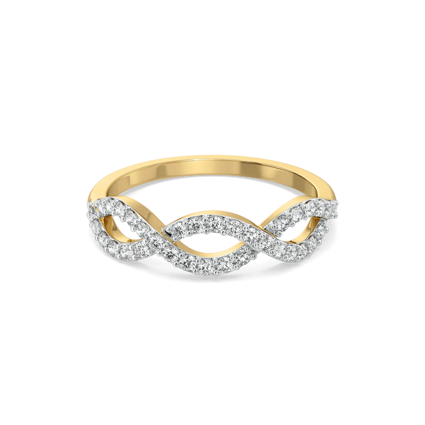 Lukson Twinfinity Lab Grown Diamond Ring