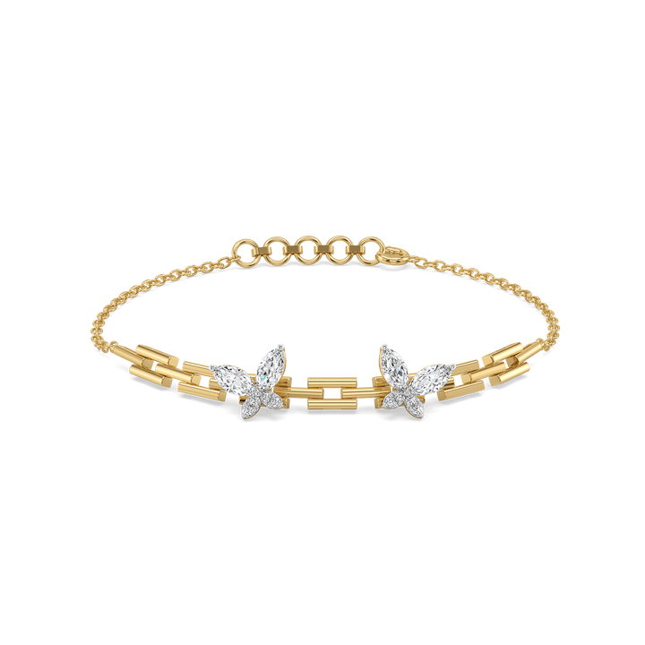 Flutter of Light - Lab Diamond Bracelet