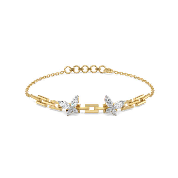Lukson Flutter of Light - Lab Grown Diamond Bracelet