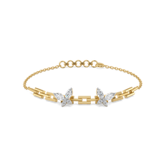 Flutter of Light - Lab Diamond Bracelet