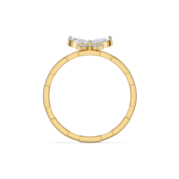 Lukson Flutter of Light Lab Grown Diamond Ring Online