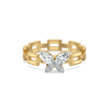 Lukson Flutter of Light Lab Grown Diamond Ring in India