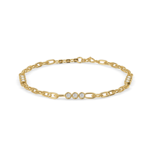 Runway Links Lab Diamond Bracelet