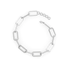 Vogue Glam - Lab Diamond Link Bracelet