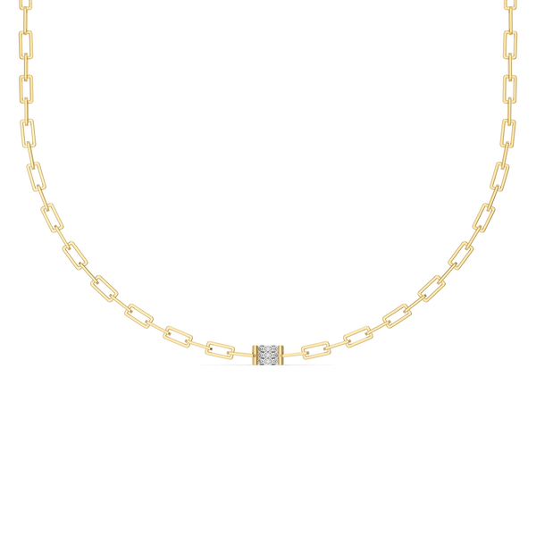 The Miranda Link Lab Diamond Necklace - Front view