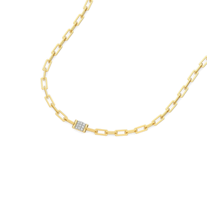 The Miranda Link Lab Diamond Necklace