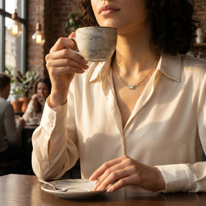 The Miranda Link Lab Diamond Necklace