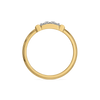 the miranda link lab diamond ring - Top view