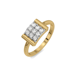 The Miranda Link Lab Diamond Ring