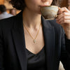 The Editorial Edge - Lab Diamond Necklace -wear n women neck