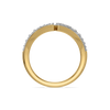 The Editorial Edge Lab Diamond Cocktail Ring - Top view