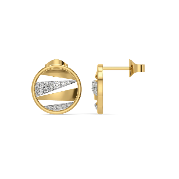 The Editorial Edge - Lab Diamond Stud Earrings