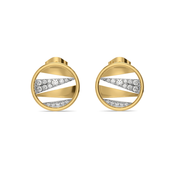 The Editorial Edge - Lab Diamond Stud Earrings