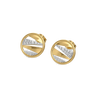 The Editorial Edge Lab Diamond Stud Earrings - perspective view