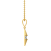 Paris Silhouette Lab Diamond Pendant - side view