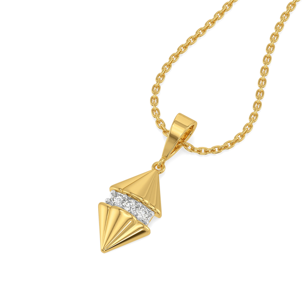 Paris Silhouette - Lab Diamond Pendant