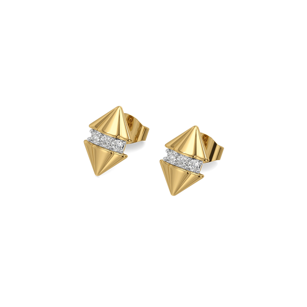 Paris Silhouette - Lab Diamond Stud Earrings