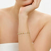 Golden Hour - Lab Grown Diamond and Citrine Tennis Bracelet - Lukson 