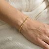 Golden Hour - Lab Diamond and Citrine Tennis Bracelet