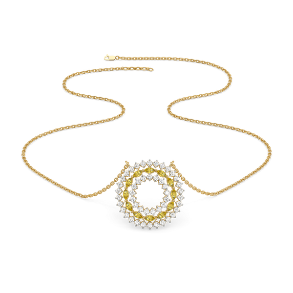 Lukson Golden Hour - Lab Grown Diamond and Necklace