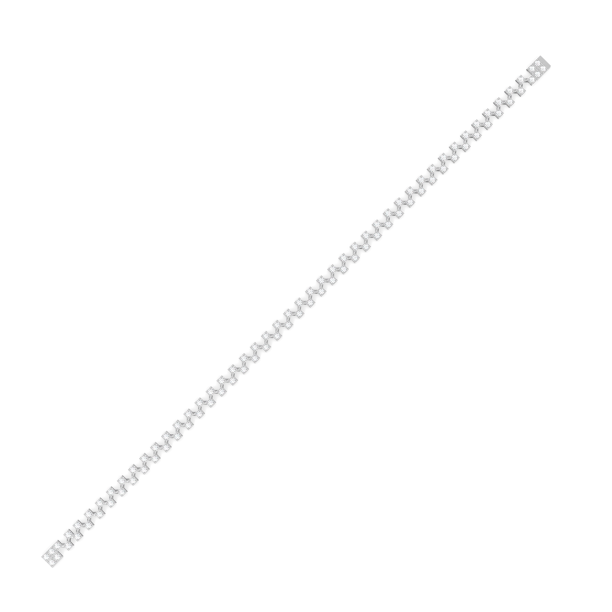 Twilight Row - Lab Diamond Tennis Bracelet