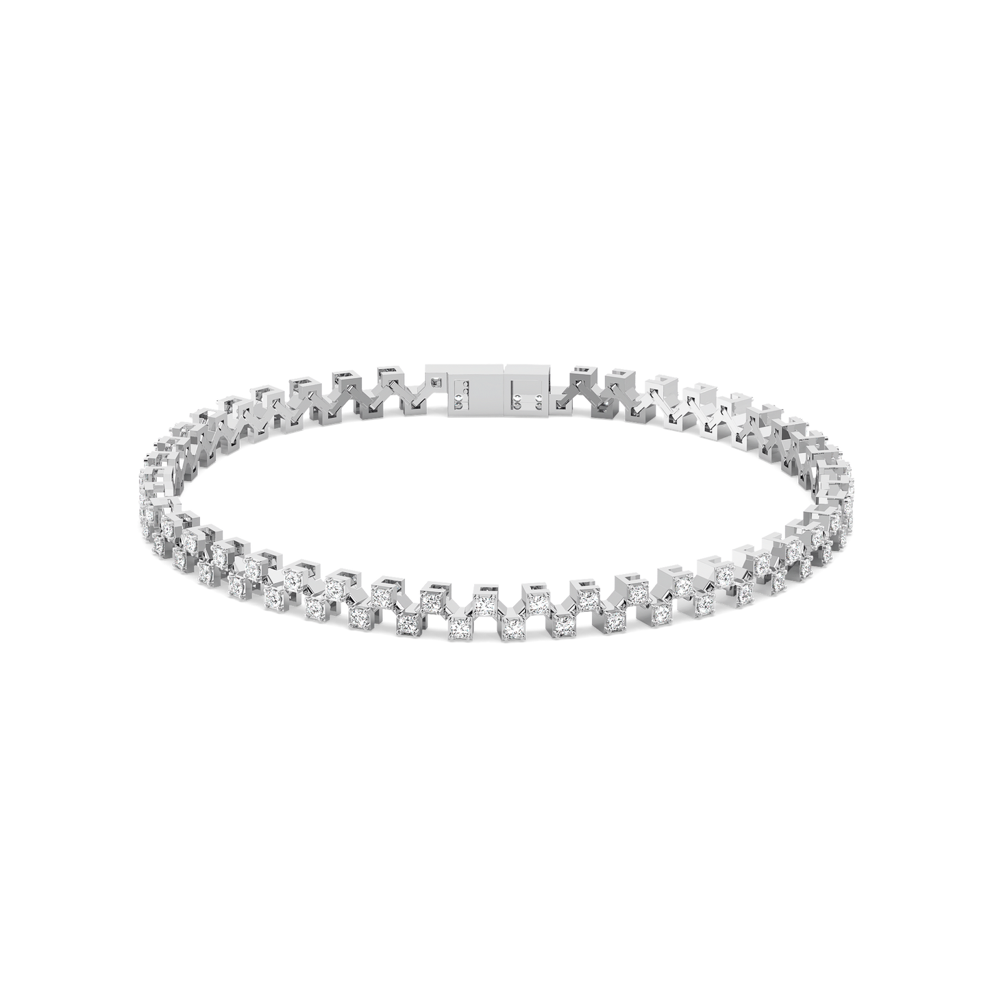 Twilight Row - Lab Diamond Tennis Bracelet
