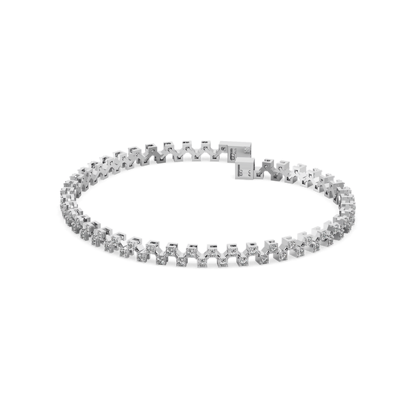 Twilight Row - Lab Grown Diamond Tennis Bracelet Online - Lukson 