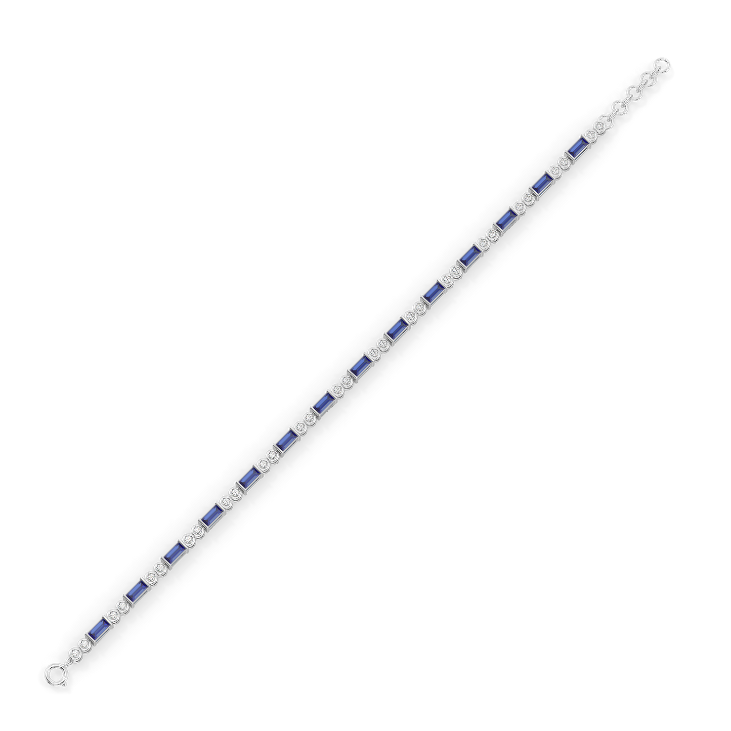 Nightfall - Lab Diamond Tennis Bracelet