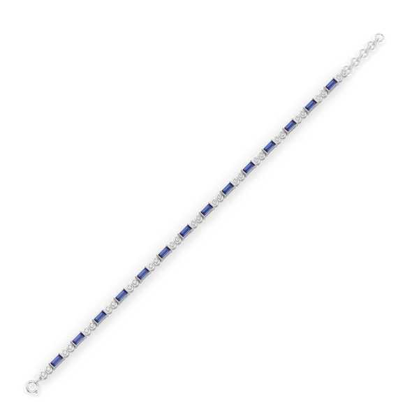 Nightfall - Lab Grown Diamond Tennis Bracelet for Women - Lukson