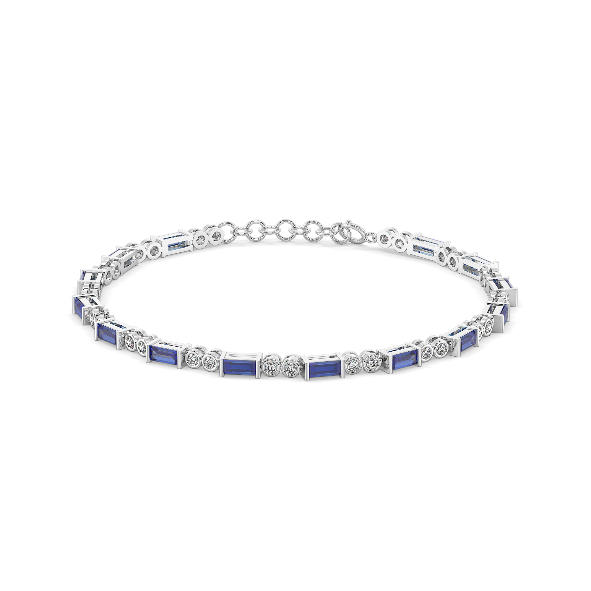 Nightfall - Lab Diamond Tennis Bracelet