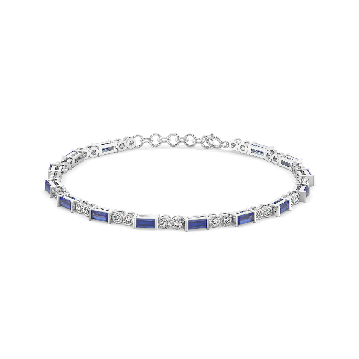 Nightfall - Lab Diamond Tennis Bracelet