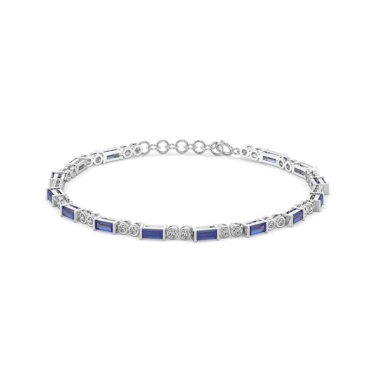 Nightfall - Lab Diamond Tennis Bracelet
