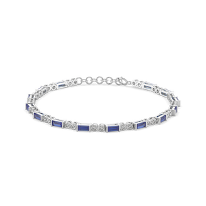 Nightfall - Lab Diamond Tennis Bracelet