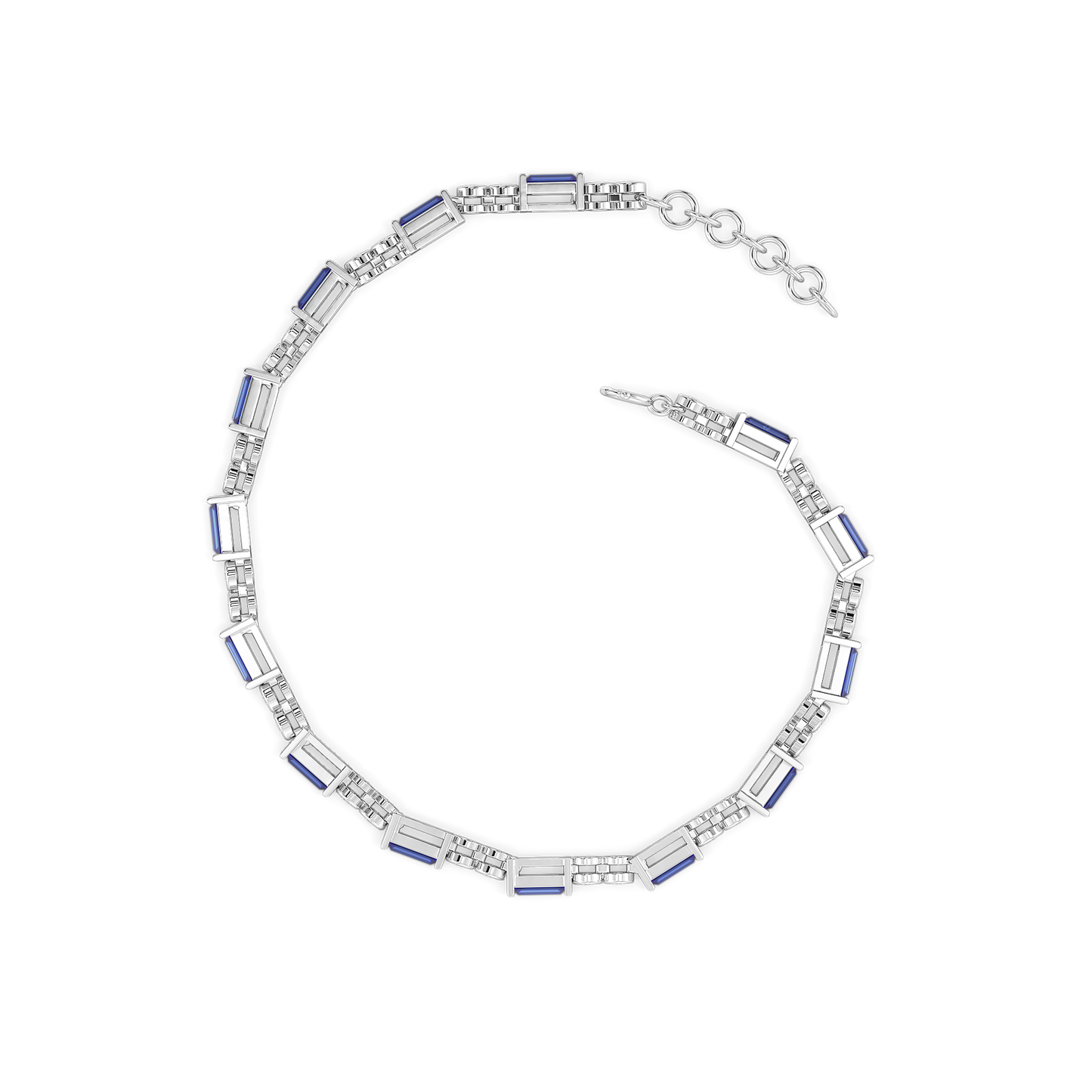 Nightfall - Lab Diamond Tennis Bracelet