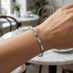 Nightfall - Lab Diamond Tennis Bracelet