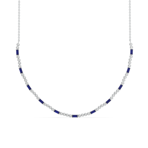 Nightfall - Lab Diamond Tennis Necklace