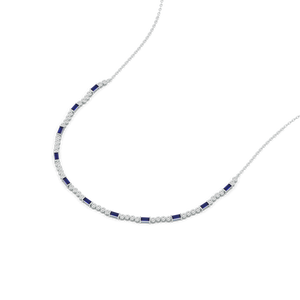 Nightfall - Lab Diamond Tennis Necklace