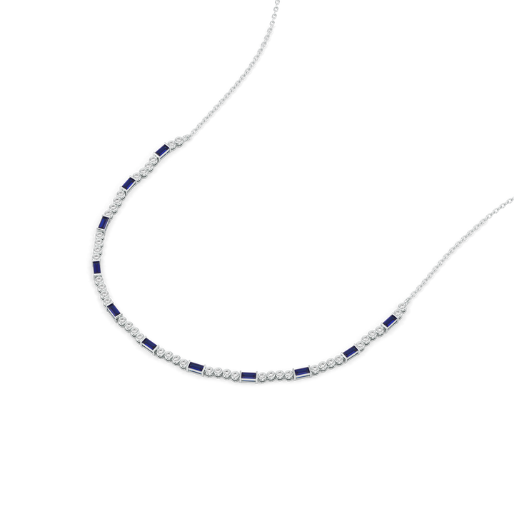 Nightfall - Lab Diamond Tennis Necklace