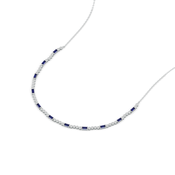 Nightfall - Lab Grown Diamond Tennis Necklace
