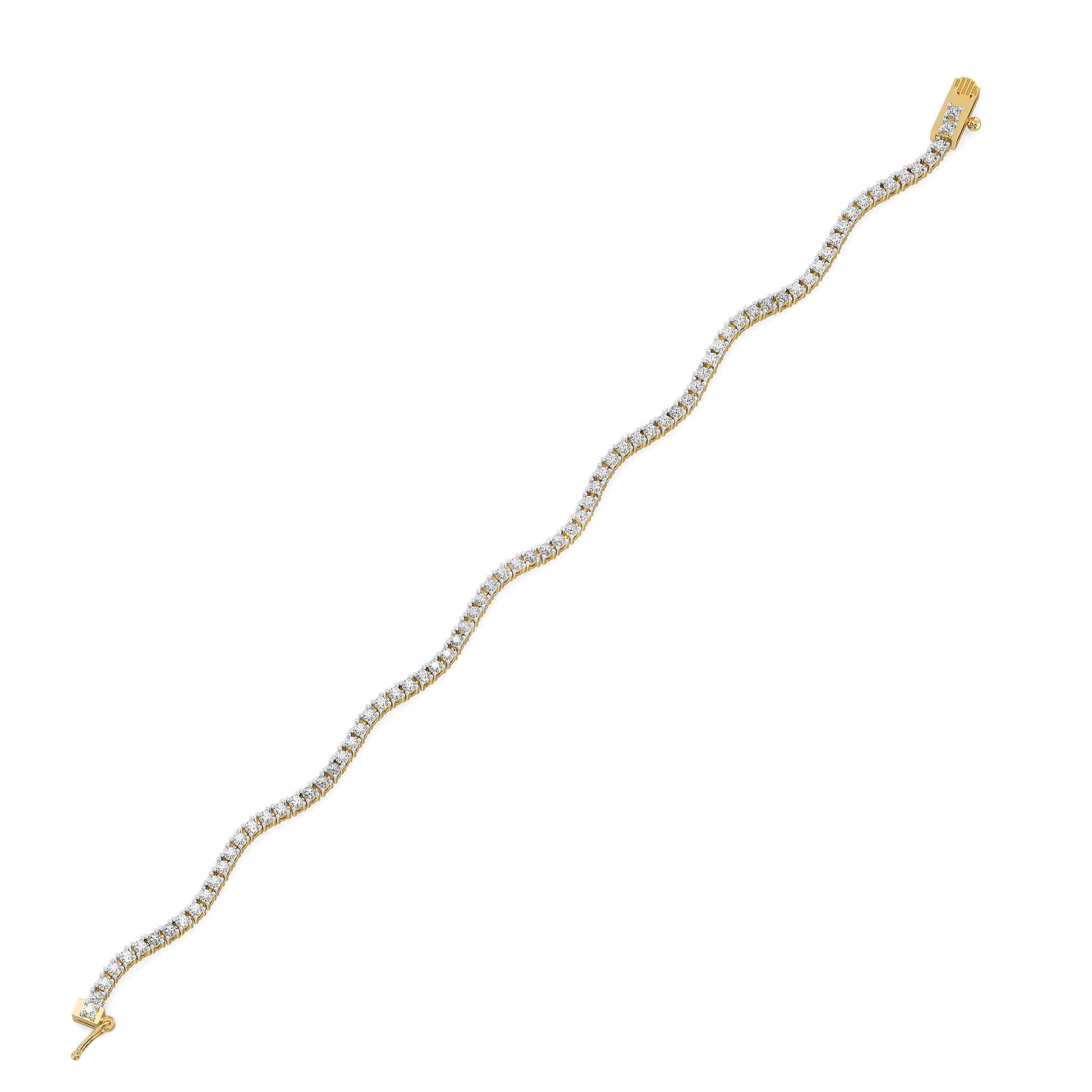Wavelet - Lab Diamond Tennis Bracelet